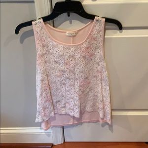 Light pink tank top
